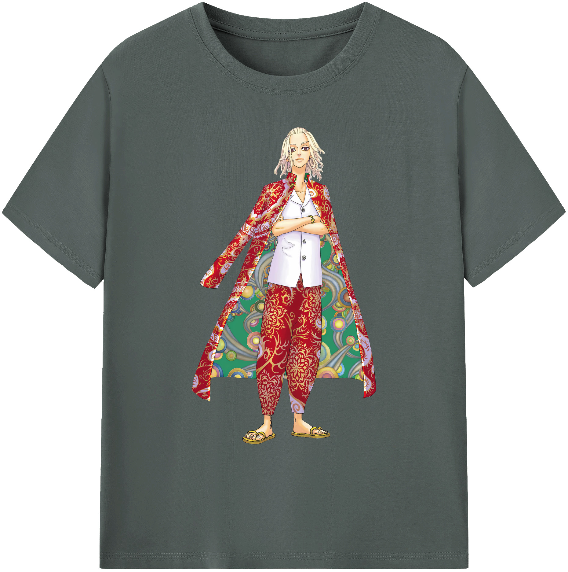 （画像用） 東京リベンジャーズ Tokyo Revengers 綿100％ メンズ半袖Tシャツ｜肌触りやわらか＆通気性